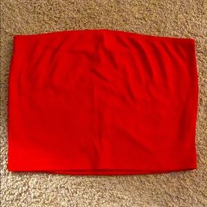 Red Tube Top